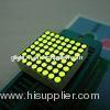 8 x 8 green / yellow color 0.8 inch Dot Matrix LED Display with RoHS and CE Certificates for moving