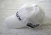 Customized Cotton Baseball Caps For Adult, White Sports Ladies Golf Cap With Metal Buckle, Velcro