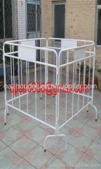 Expandable barrier retractable barrier