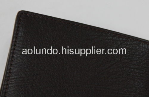 2013 fashion embossed genuine leather men wallet