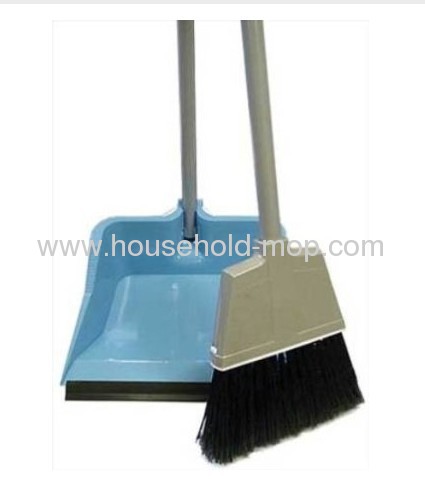 Flip Lock Dustpan and Broom