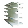 Double-side gondola shelf direct from factory/usa style supermarket shelf/candy shelf
