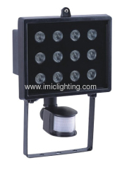 High power 12W Aluminium LED Light with Sensor