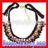Fashion Ladies Costume Jewelry Crystal Beaded String Necklace Wholesale