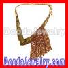 2013 Cheap Vintage Style Ladies Australian Crystal Sideways Tassel Necklace