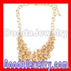 Fashion 2013 Ladies Costume Jewelry Ladies Necklace in swarovski Crystal Chunky Chain Wholesale