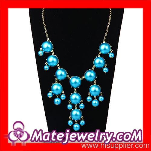 Wholesale J CREW Fake Pearl Bib Necklace