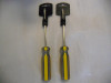 Yellow color strip Acetate handle screwdriver