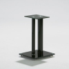 Glass and Aluminum Speaker Stand
