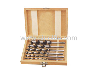 Auger Bit 6pcsLength 230mm; size: 10-12-14-16-18-20MM packed in wooden box 