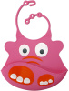 Anti-Bacterial food grade silicone baby bib with pocket