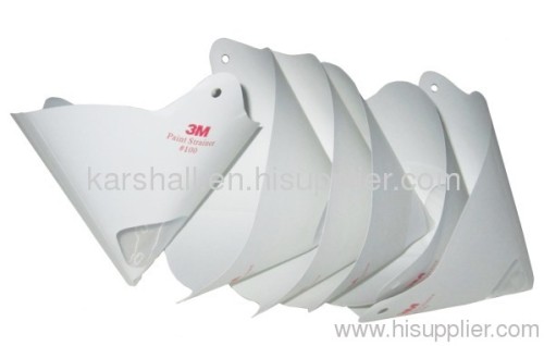 Auto Paint Strainers paint filters with paper and nylon mesh