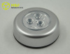 3LED round mini led push light