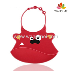 2013 New design famous silicone baby bibs