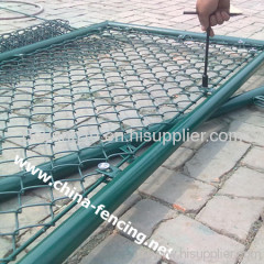 Chain Link Fence pvc coated or galvanized