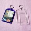 Acrylic picture frame keyrings