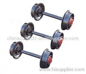 Mining Car Wheel Set