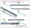 pvc pp pe vented screw and barrel for extruder machine