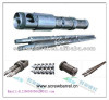 plastic conical screw and barrel full of prefession