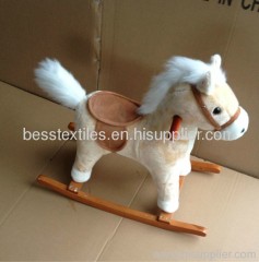 playful rocking horse with sound(EN, ASTM)