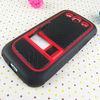 Red Brand New PC / TPU Samsung Galaxy s3 Phone Cases / Knuckle Case With Official Size