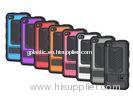 Full - Color PC, TPU Skidproof Plastic Transparent Iphone 4 Couple Cases, Stand Case For Cell Phone