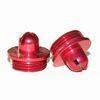 Aluminum CNC Turned Parts, AL7075, AL6061, AL6063 CNC Precision Machining Turning Parts With Red Ano