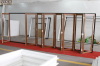 AU/NZ Wood color plastic bifold door folding doors interior upvc bi folding interior door with retractable fly screen