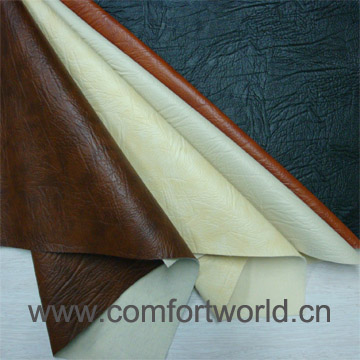 Embossed PU Leather For Sofa Furniture