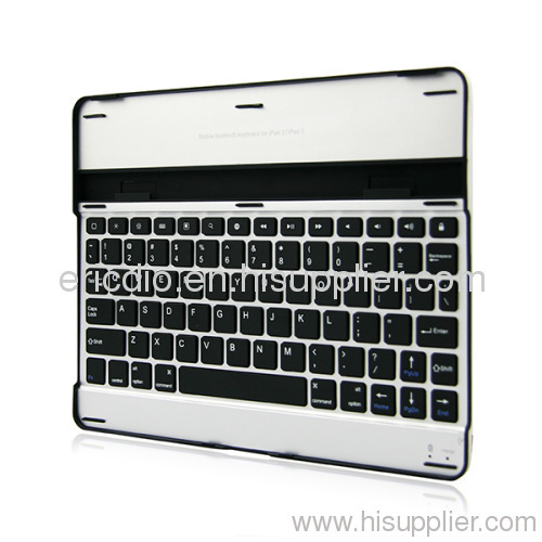 Portable Ultra Slim Aluminium Bluetooth Keyboard for iPad2/New iPad