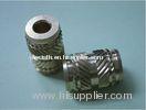 High Precision Metal Auto Lathe Parts, Nickel Brass Automatic Lathe Machined Part Customized