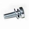 Zinc / Chrome Plated Low Carbon Steel Pan Head Metal Screws, Precision Machined Hardware Screw