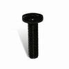 Black Zinc Plated Countersunk Metal Screws, Customized Special Flat Head Screw Hardware