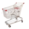 best selling supermarket metal trolley store hand cart grocery shopping carts