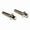 Zinc / Chrome Plated Metal Custom Machine Screws Precision Hardware Machining Parts