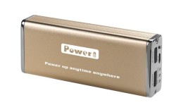 High Quality CE/FCC/RoHS 9000MAH Power Bank with 2 USB Output Ports