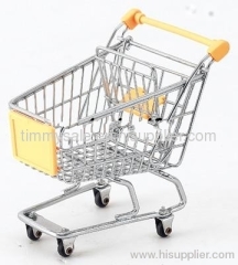 2013 gift Mini Shopping carts for promotion with fan shape child trolley