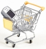 the mini supper market shopping cart,mini trolley,shopping trolley ,store gift