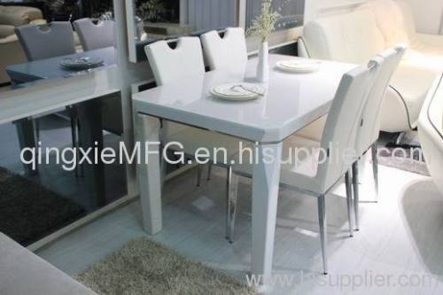 Qingxie Q6097 Modern simple style Glass/Tempering glass Dining table