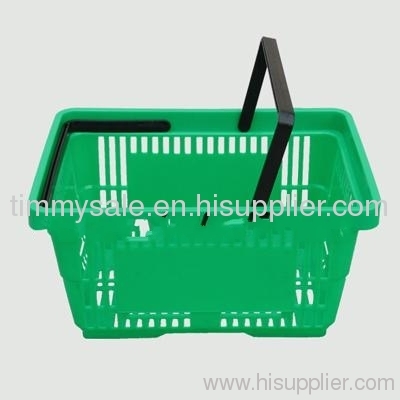 28L-32L Plastic supermarket shopping basket, hand basket, plastic baskfood cartet/