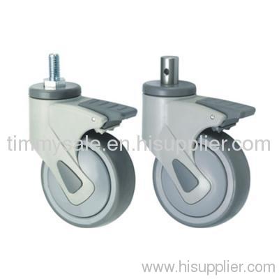 hot sale supermarket equipmetns casters,shopping trolley wheels,cart casters
