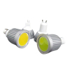 5w COB led gu10 spotlight with gu10 COB led source (Chip on board )