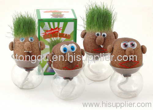 Grow grass man promotional gift set