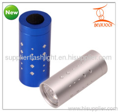 Christmas Promotional gifts Aluminum LED Torch Flashlight 5LED