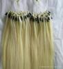 Micro ring loop pre-bonded hair extension/keratin hair extension