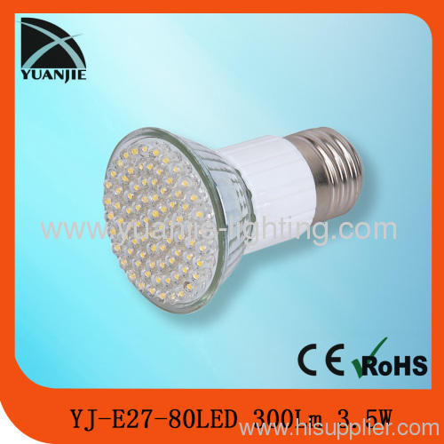 big sales!! small smd 3.5w 80leds spotlight led lamp