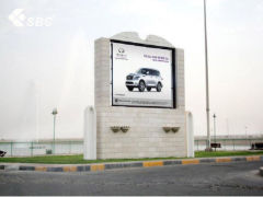LED outdoor full color display screen and Ad. board