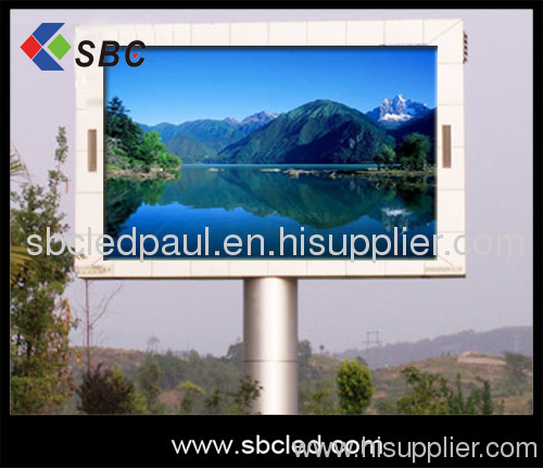 Good quality LED outdoor full color display screen and Ad. board