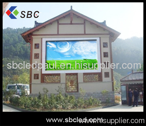 Good quality LED outdoor full color display screen and Ad. board