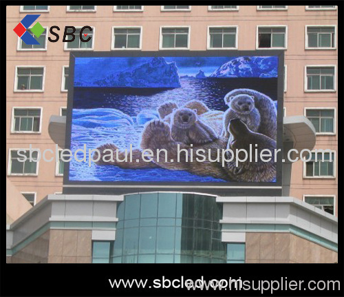 Outdoor color led screen and Ad. board